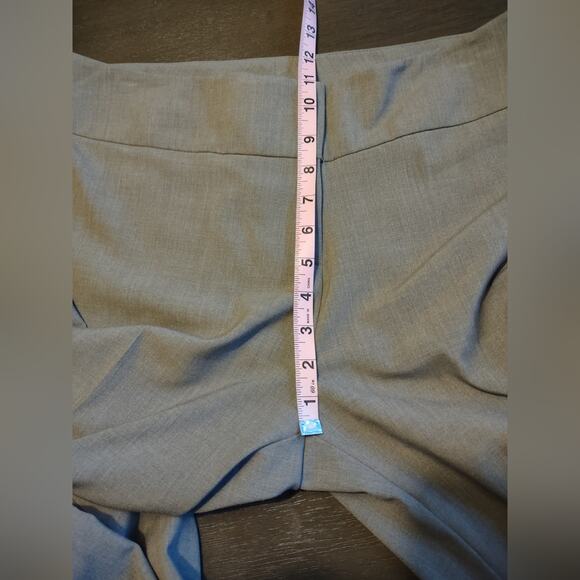 Kenneth Cole Women Amanda Pant Heather Gray Dress Slacks Size 12 Short - Picture 6 of 15